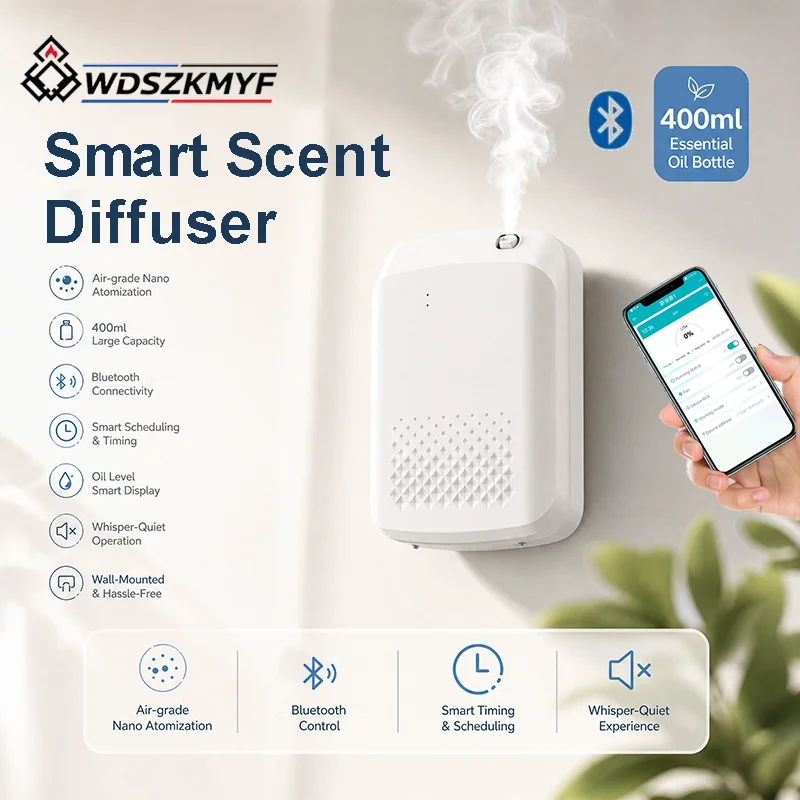 Home Fragrance Electric Diffuser - Diffusore di aromi elettrico da parete,