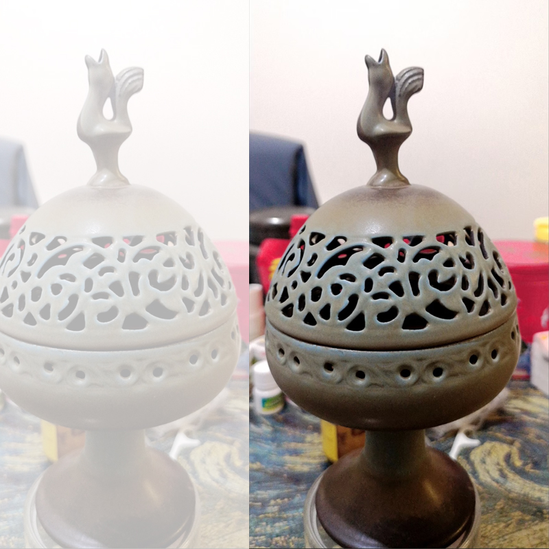 Home Fragrance Zen - Bruciatore di incenso creativo in ceramica,