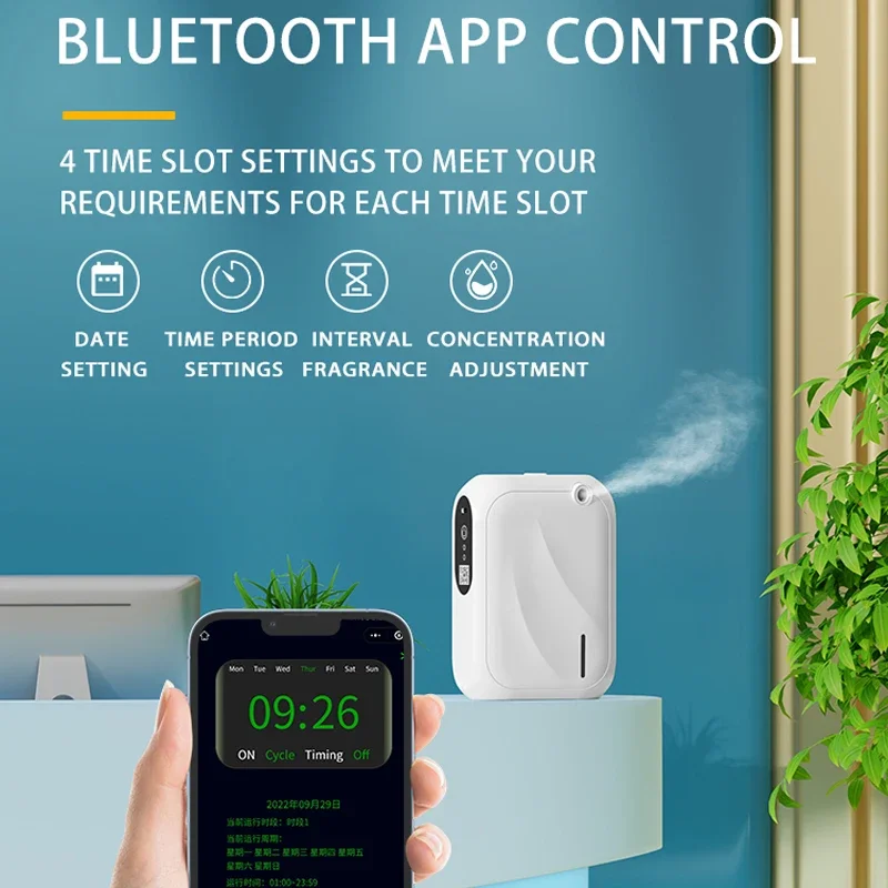 Home Fragrance Electric Diffuser - Diffusore di Oli Essenziali Elettrico da