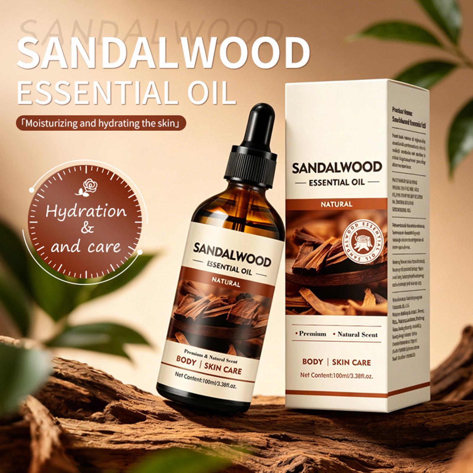 Home Fragrance For Diffuser - Olio Essenziale al Sandalo 100ml, Fragranza