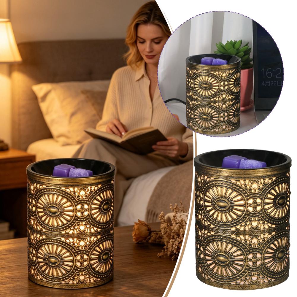 Fragrance In Home - Nuova Lampada Notturna Profumata con Portacandele