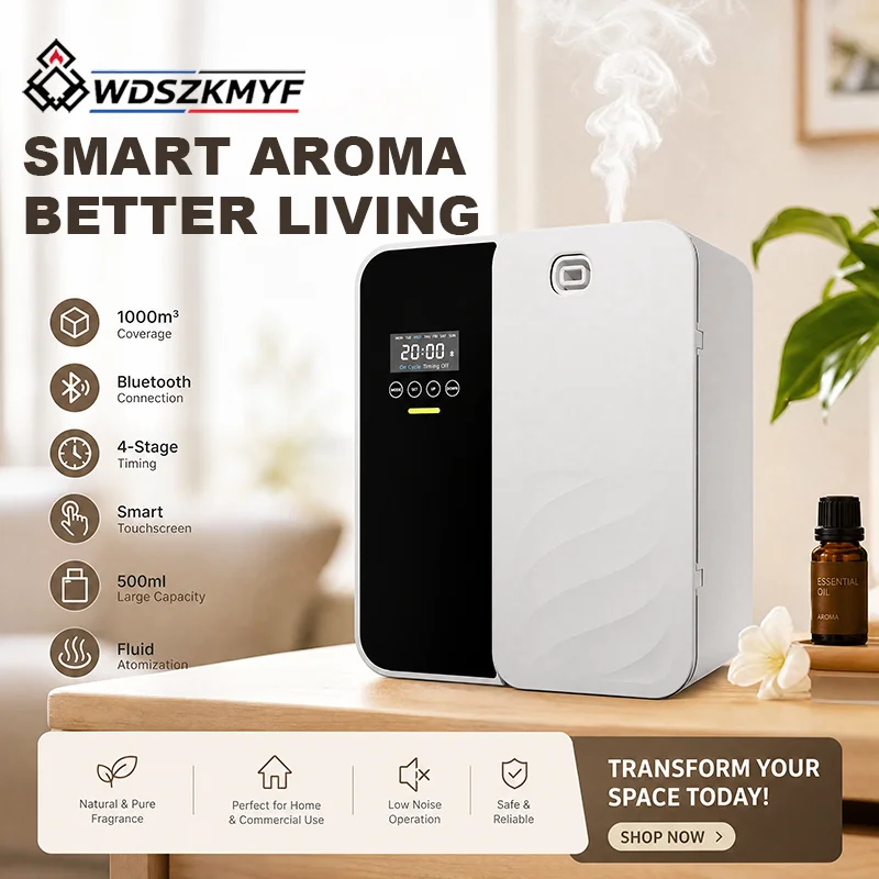 Home Fragrance Electric Diffuser - Diffusore di Fragranze Elettrico Senza Acqua,