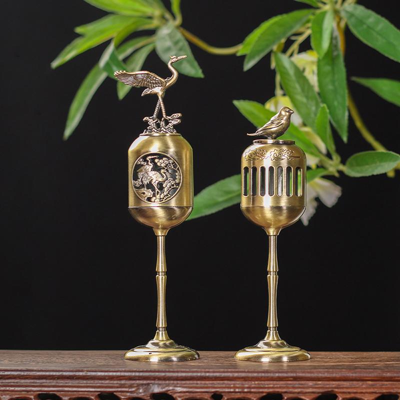 Home Fragrance Zen - Bruciatore di incenso a riflusso Magpie