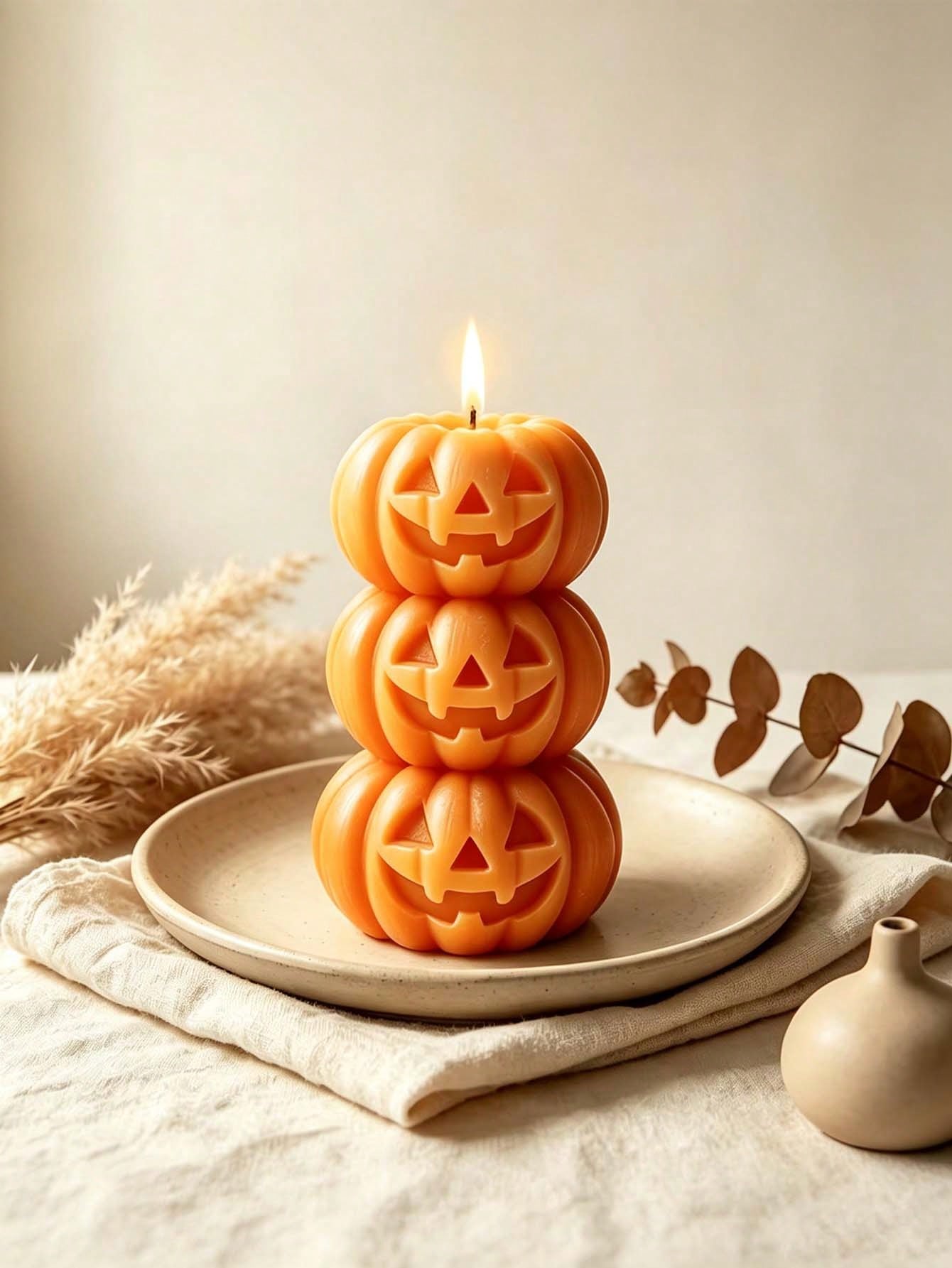 1 candela a forma di zucca a 3 - Home Fragrance That Lasts Long recensione e prezzo