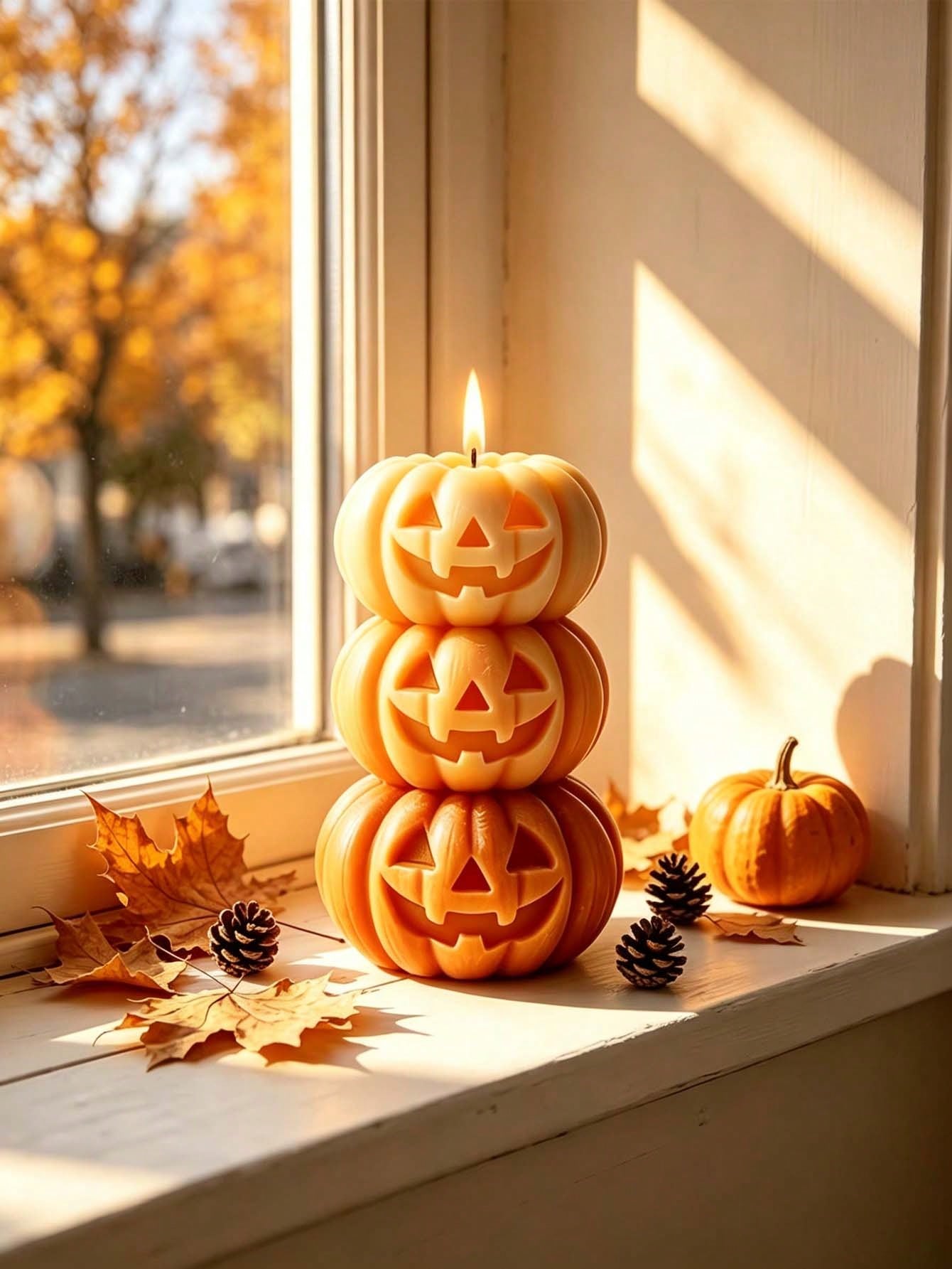 1 candela a forma di zucca a 3 - Home Fragrance That Lasts Long recensione e prezzo