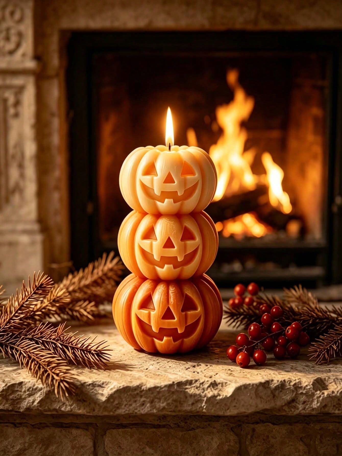 1 candela a forma di zucca a 3 - Home Fragrance That Lasts Long recensione e prezzo